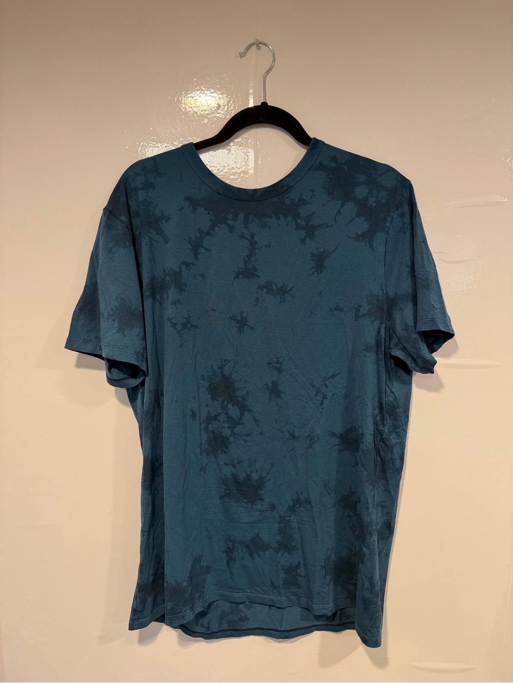Men's‎ Lululemon Teal Tie-Dye Short Sleeve T-Shirt